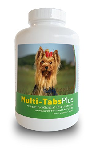 Healthy Breeds Yorkshire Terrier Multi-Tabs Plus Chewable Tablets...