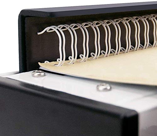 Machine à relier les documents épais sans bloquer grâce aux 34 trous ronds - 5