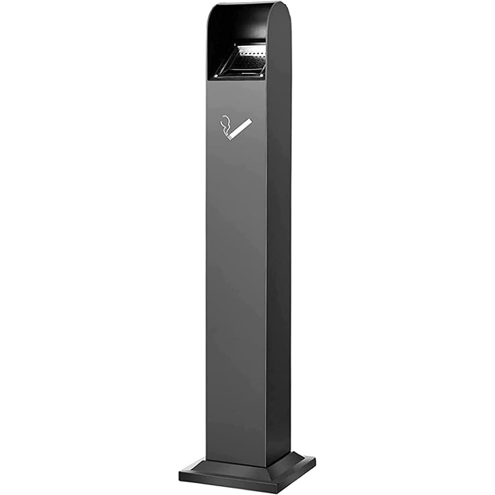 Posacenere da esterno, antivento, impermeabile, da pavimento, per patio, cortile, uso interno