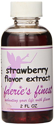 Faeries Finest Flavor Extract, Strawberry, 2.13 Ounce