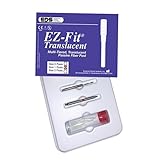 Essential Dental Systems 2535-01 EDS EZ-Fit Passive Translucent Fiber Post Kit Size #1 10/Pk
