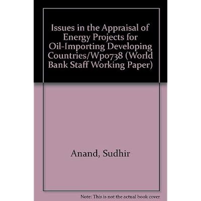 Issues in the Appraisal of Energy Projects for Oil-Importing Developing Countries/Wp0738