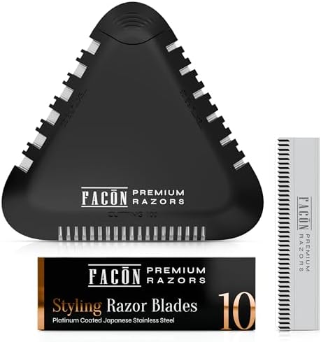 Amazon.com : Facón Razor Comb for Hair Cutting - Professional Hair ...