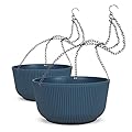 Dexceder Stripe Series Hanging Planter