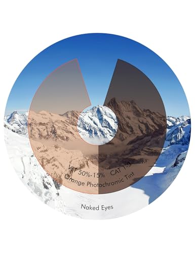 Image of Replacement Lenses Compatible with RayBan Meta Skyler RW4010 52mm AI Glasses, UV Protection, Transition