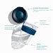 Imagen de KeepCup Taza de café reutilizable de plástico ligero original con tapa a prueba de salpicaduras