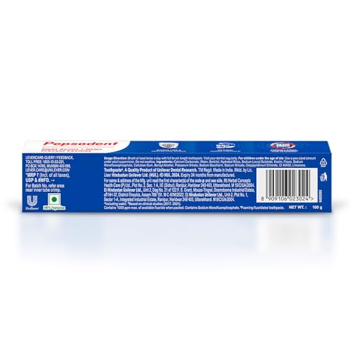 Image of Pepsodent Germicheck Anti cavity Toothpaste | 12 HR protection from cavity germs | Mint flavour 100G