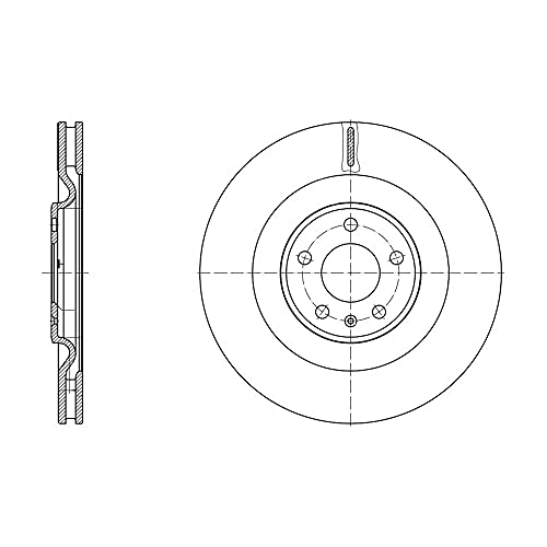 febi bilstein 171510 Bremsscheibensatz, 2 Bremsscheiben