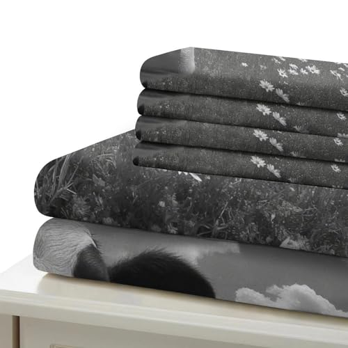 Linge de lit vache imprimé 3D de qualité supérieure parure douce 200x200 cm - 6