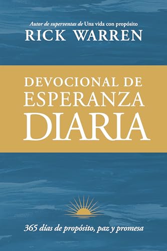Devocional De Esperanza Diaria: 365 Días De Propósito, Paz Y Promesa