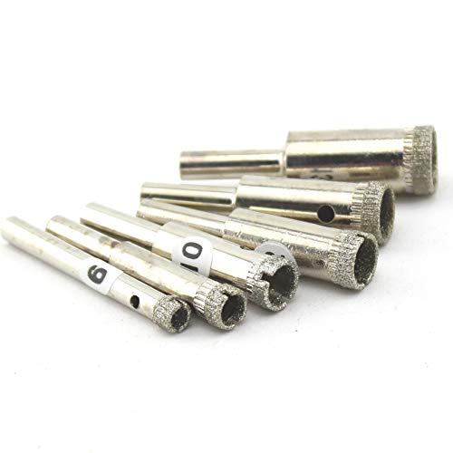 Brocas diamantadas coated 6 8 10 12 13 14 mm pack 6 miniatura 3