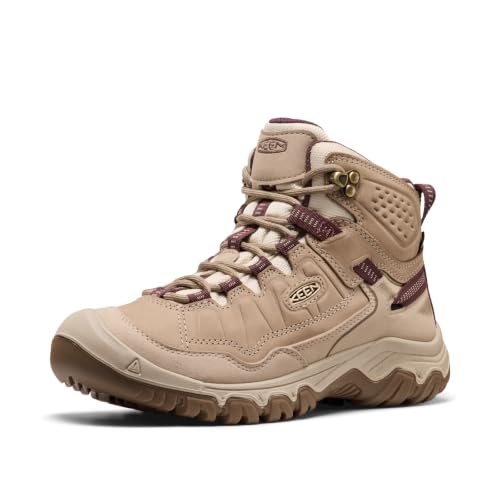 Image of KEEN Women's Targhee 4 Mid Height Durable Comfortable Waterproof Hiking Boots
