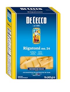 UPC 024094001040 product image for De Cecco Semolina Pasta, Rigatoni No.24, 1 Pound (Pack of 12) (B00HZ40ZW2) | upcitemdb.com