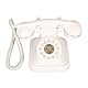 Vintage-Festnetztelefon, Retro-altmodisches Klassisches Schnurgebundenes Telefon mit Großer Taste, Dekoratives Antikes Festnetztelefon für Home-Office-Dekor, für Büro-Hotel-Zuhause
