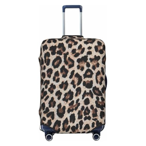 Leopard Print Print Print Luggage Suitcase Cover Protector Luggage Washable Covers With Concealed Zipper
