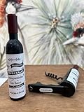 Uvimark - Pack de 25 Sacacorchos Magnéticos con Mensaje Agradecimiento - Saca corchos para Botellas Vino - Regalos para Detalles Bodas, Comuniones,...