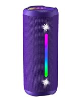 OHAYO Bluetooth Speaker, 35W Loud IPX7 Waterproof Shower Speaker with Deep Bass, 24H Playtime, TWS Pairing, BT5.3, RGB–Portable Wireless Outdoor Speaker for Beach, Camping, Tradies & Caravan