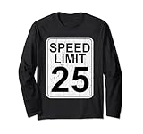 Road Sign Speed Limit 25 Apparel