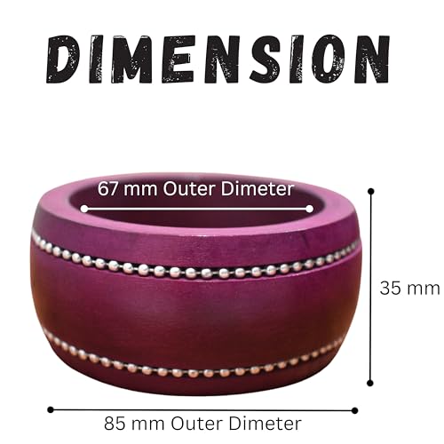 Image of Handmade Wooden Bangles for Women | Natural Wood Jewelry | Stylish Artisan Design | Ideal Christmas Gift for Her.