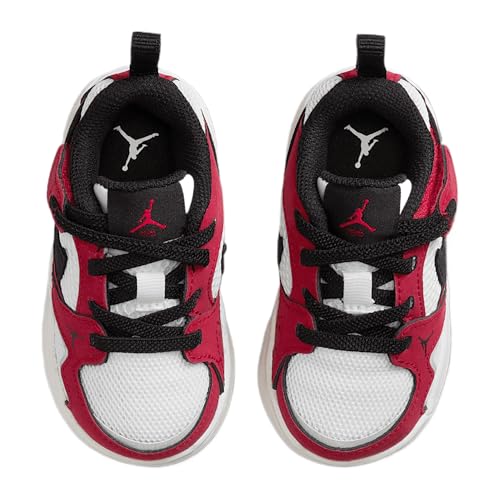 Jordan CMFT Era Baby/Toddler Shoes (HQ0508-106, White/Varsity Red/Sail/Black)4