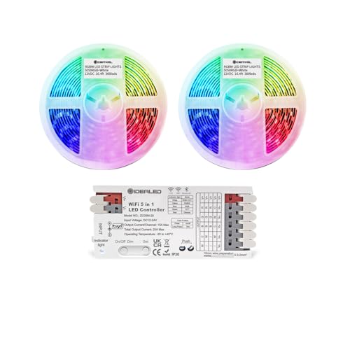 Tira LED RGBW WiFi Smart GIDERWEL 10 m Control APP miniatura 1