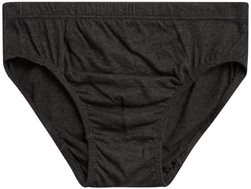 Van Heusen Men's Underwear - Low Rise Briefs With Contour Pouch (10 Pack), Size Large, Black/Grey/Maroon Print/Charcoal #TOP4