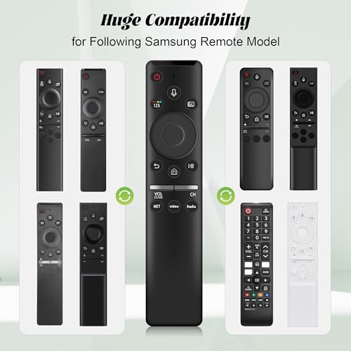 Samsung Voice Remote Control for Smart TV Replacement for All 2018-2025 Samsung Smart TVs with Original Samsung-TV-Remote Frame, Neo QLED, OLED, Crystal UHD, 8K/4K Series Black - image 4