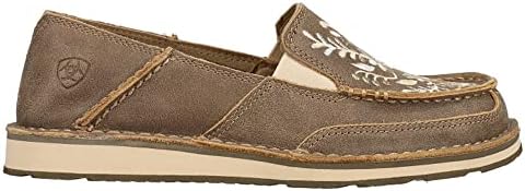 Ariat Womens Cruiser Embroidered Brown Bomber 10 | Image 2
