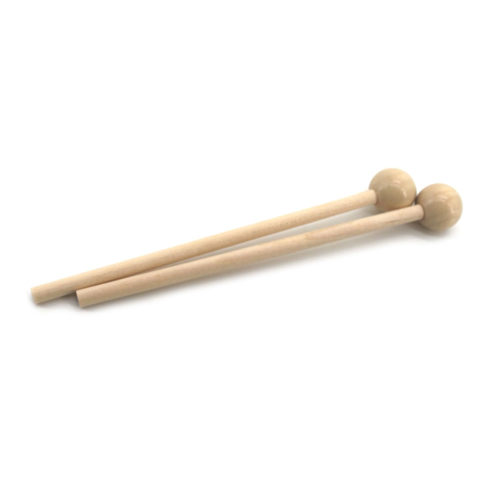 Bacchette Per Batteria Eteree In Legno, 2 Pezzi, Con Testa Rotonda, Accessori Per Strumenti A Percussione