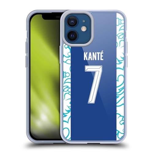 Funda iPhone 12 Mini Chelsea FC antiarañazos de gel suave Kanté