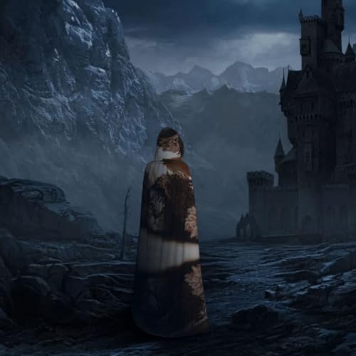 Cape à capuche imprimé chat idée cadeau originale pour cosplay