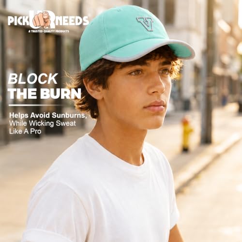 Image of Pick Ur Needs Unisex Sports Baseball Cap Breathable Quick-Dry Summer Cap with Adjustable Strap
