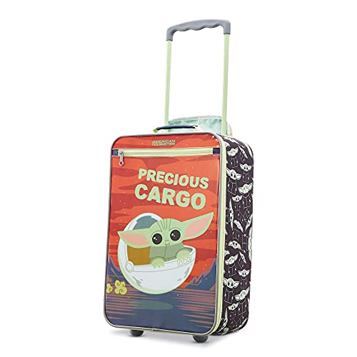 American Tourister Kids' Disney Softside Upright Luggage, Star Wars The Child, Carry-On 18-Inch