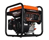 Genkins 4500 Watt Open Frame Inverter Generator 30 Amp Pure Sine Wave Noise Reduced 50% 55lbs EPA complied Gas Powered