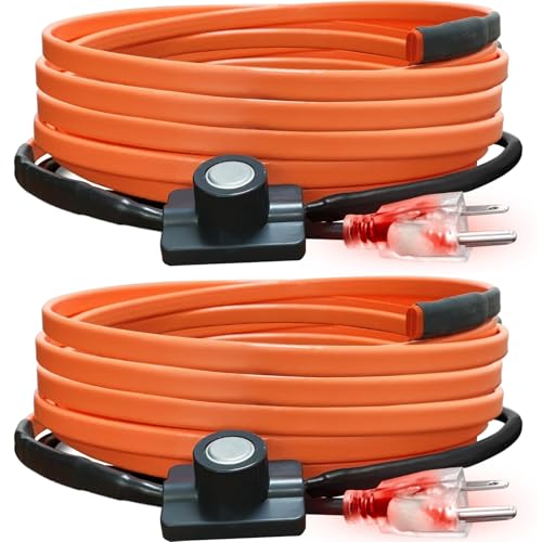 Wesnoy 2[ 12tB[g q[ge[v Ǘp ZtM[eBOg[P[u T[X^bg[tq[gP[uǃq[^[ RV~ی ꑱ 120V 7.5w/ft