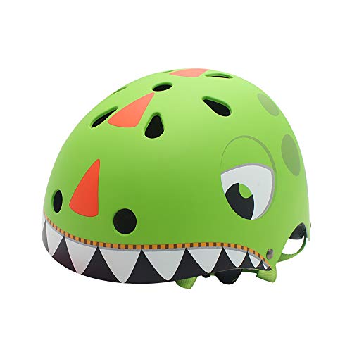 Kids Bike Helmet 2-8 Year Olds Toddlers Lightweight Helmet Dinosaur