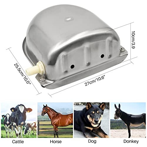 LIUCOGXI Automatic Livestock Waterer Dog Water Bowl Cattle Water Bowl Dog Feeder and Waterer Automatic Cow Drinking… - Image 3
