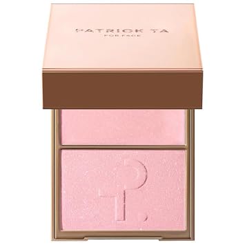 Major Glow Creme and Powder Light Reflecting Translucent Highlighter Duo - Color Baby - pink shimmer