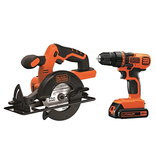BLACK+DECKER 20V MAX PowerConnect Drill & Circular Saw Kit