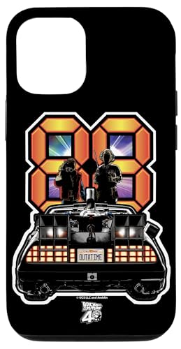 Back To The Future 88 Mph Marty And Doc Case for iPhone 12/12 Pro