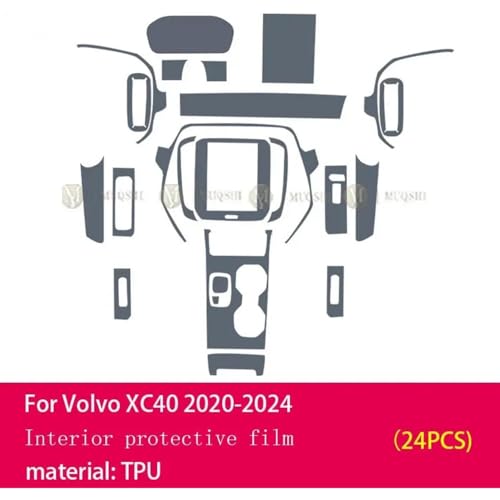Película PPF interior antiarañazos de TPU para proteger tu Volvo XC40 2020-2024 4