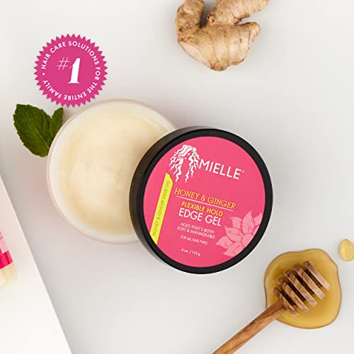 Mielle Organics Honey & Ginger Flexible Hold Edge Gel, 4 Ounces #TOP5