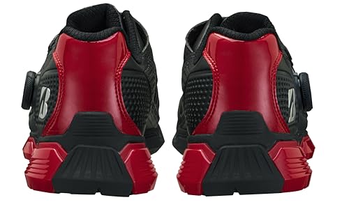 ブリヂストン スパイクレスゴルフシューズ ゼロ・スパイク バイター ツアー SH2401 メンズ ブラック/レッド 26.5cm 3E 6枚目