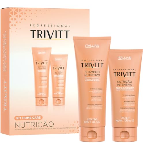 Itallian Hairtech, Kit Home Care Nutrição Trivitt Itallian
