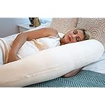 PharMeDoc-Organic-Pregnancy-Pillow-U-Shaped-Maternity-Body-Pillow-Organic-Cotton-Full-Body-Pillow