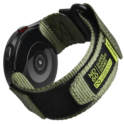 Image of Nereides Compatible with Samsung Galaxy Watch 3 45mm Band, Rugged Nylon Sports Strap with Woven Loop Design, 22mm Tough Replacement Band