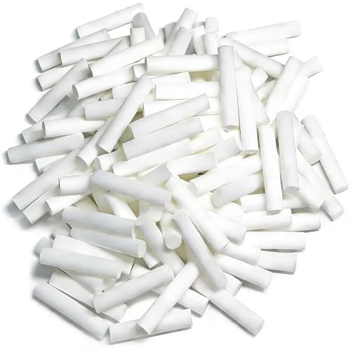 zison Lot de 110 kits de remplacement pour inhalateur d'huiles essentielles en coton très absorbant de 4 cm, bâtonnets nasaux vierges ou inhalateurs d'huiles...
