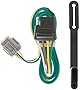 CURT 55441 Vehicle-Side Custom 4-Pin Trailer Wiring Harness, Fits Select Nissan Frontier, Pathfinder, Xterra, Suzuki Equator