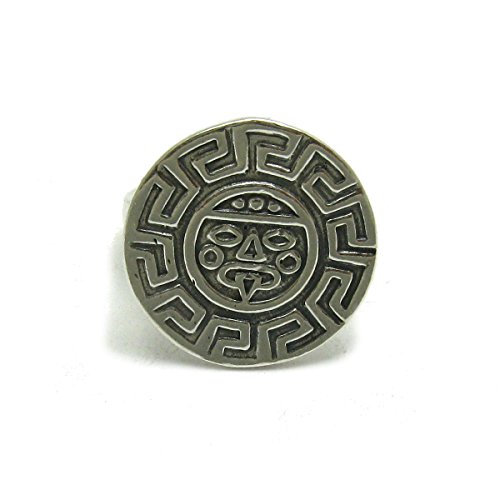 Bague en argent massif 925 Méandres Empress R001647, cadeau idéal anniversaire