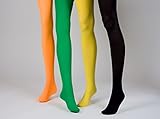 Festartikel Müller Blickdichte Strumpfhose Universalgröße Polyamid Grün, 910.315.04 **Erwachsene**